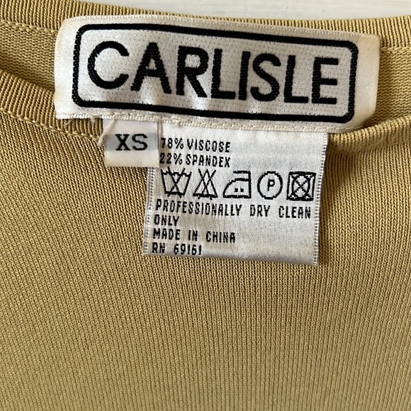 Carlisle top. Extra small. Beautiful pea soup green. - Picture 2 of 2